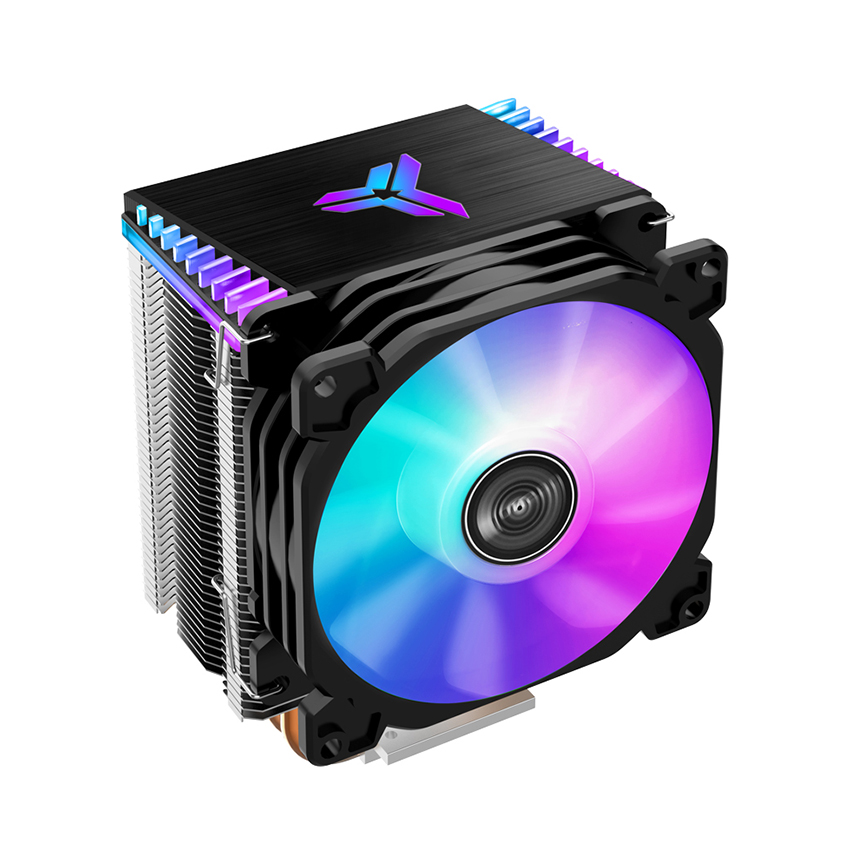 Fan Tản Nhiệt Khí CPU Jonsbo CR1400 Màu Đen - Led RGB Đổi Màu Tự Động