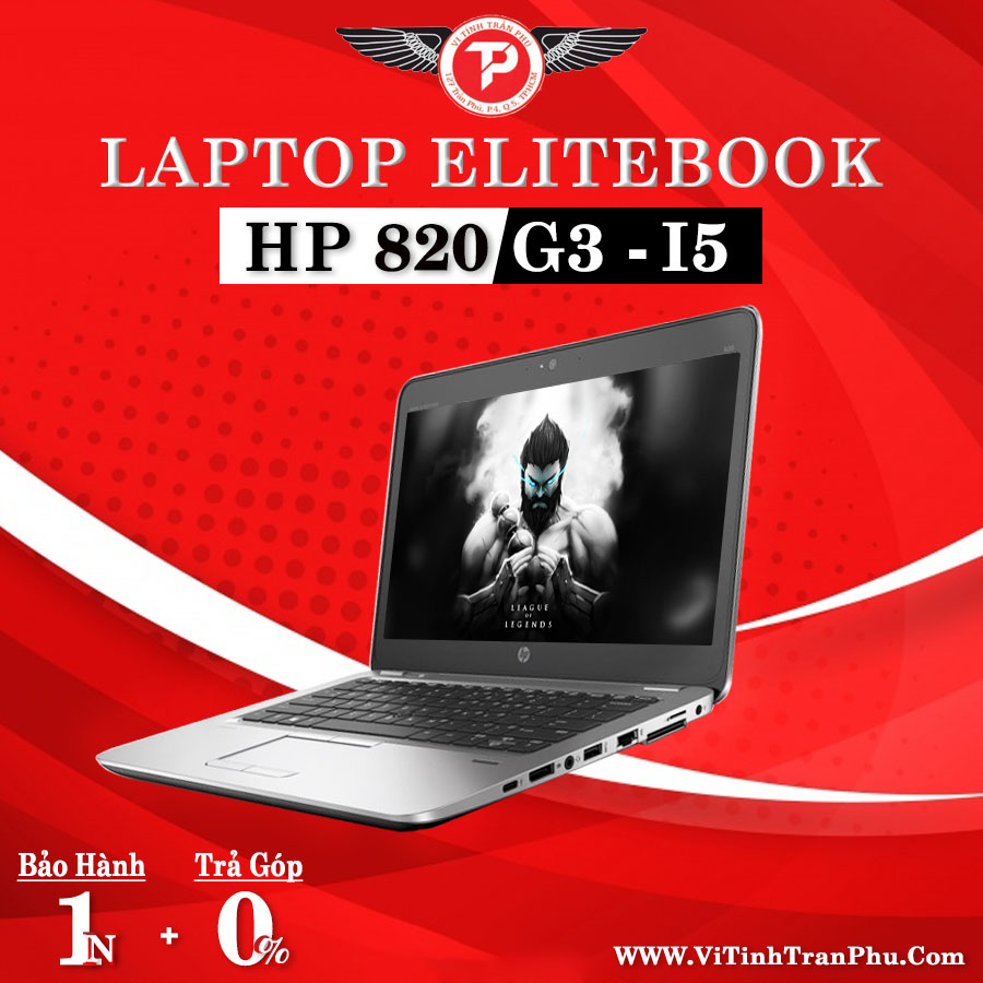 Laptop HP Elitebook 820 G3 - Core i5 6300u