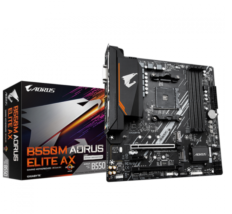 Mainboard Gigabyte B550M AORUS ELITE AX 