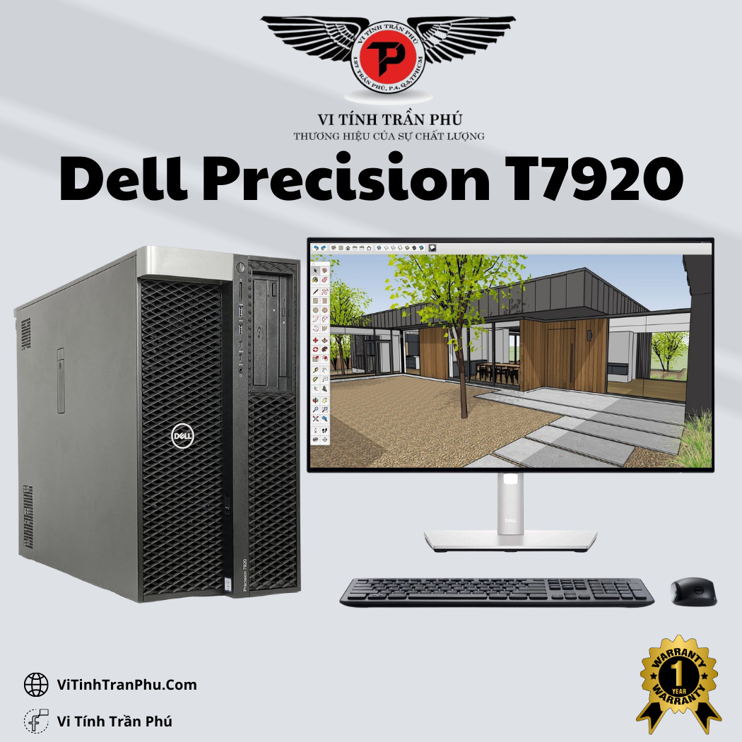 Máy Trạm Dell Precision T7920 | Dual Xeon Platinum