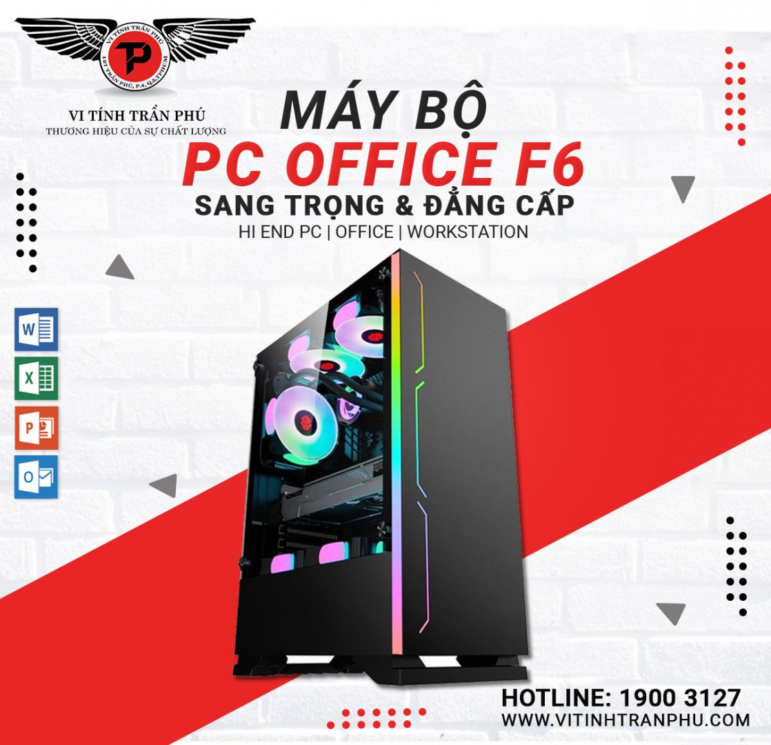 PC Office F6 - E3 1245v5 8M Up 3.9Ghz ( Ngang i7 7700 )