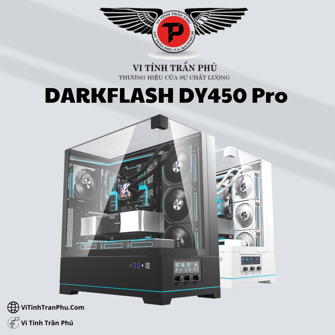 VỎ CASE MÁY TÍNH DARKFLASH DY450 Pro (ATX)