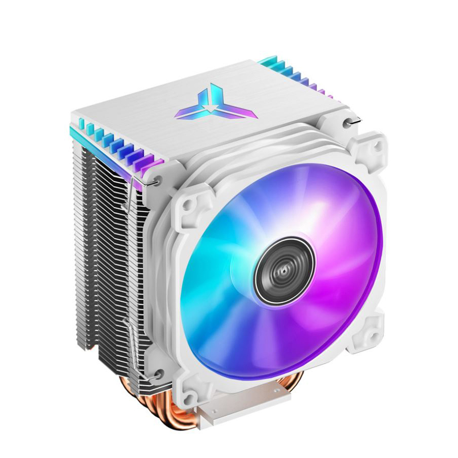 Fan Tản Nhiệt Khí CPU Jonsbo CR1400 Màu Trắng - Led RGB Đổi Màu Tự Động