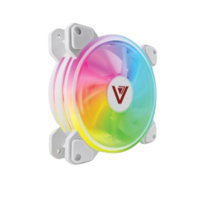 Quạt Tản Nhiệt FAN CASE VSP V308B WHITER LED ARGB NEW 