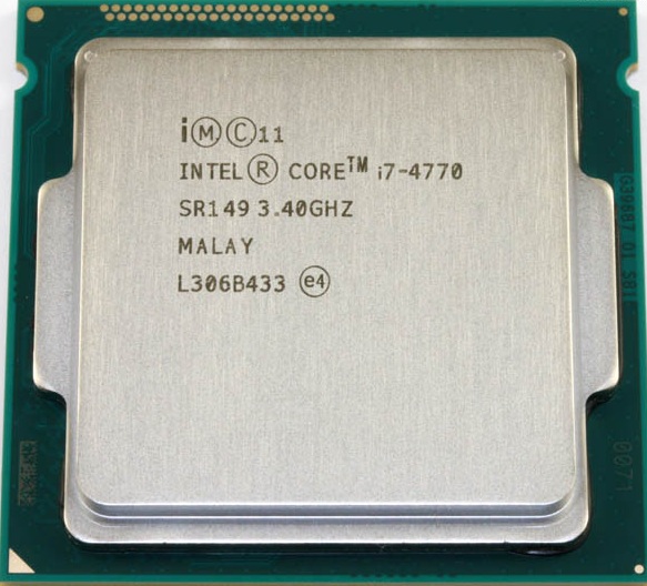CPU intel core I7-4770(3.4GHz, 8M) tray