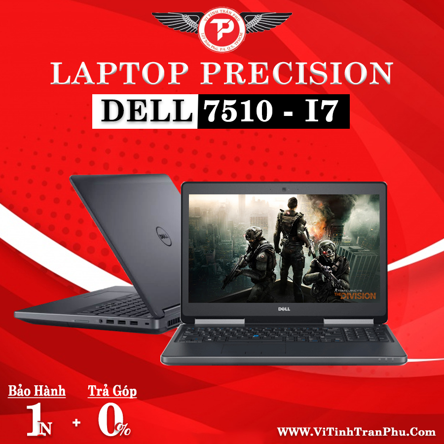 Laptop Dell Precision 7510 - Xeon E3 1505M V5 upto 3.70Ghz