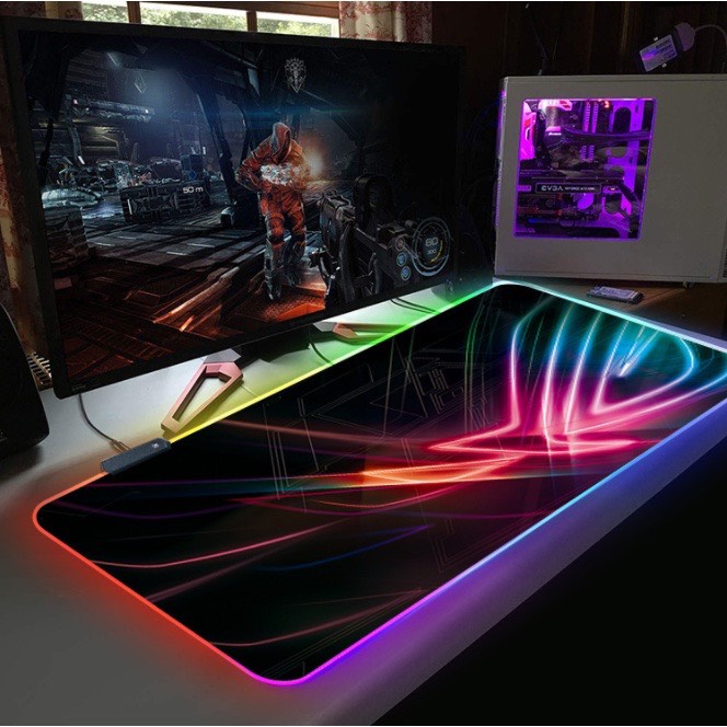 Lót Chuột LED RGB ROG ASUS 300 X 800mm New