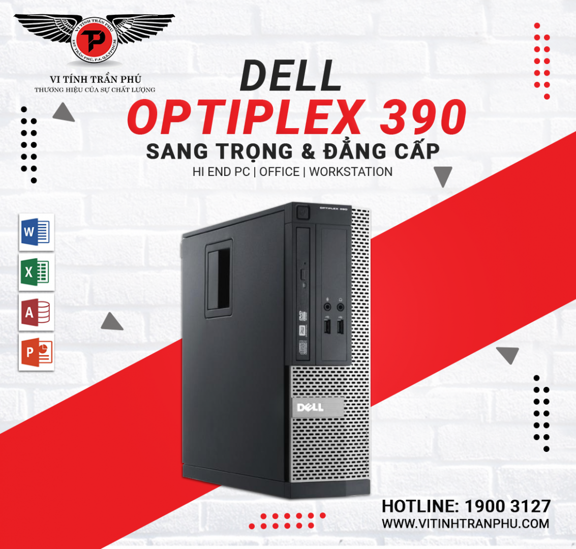 Máy Bộ Dell Optiplex 390/790 – Case DT nhỏ – Cấu hình 2