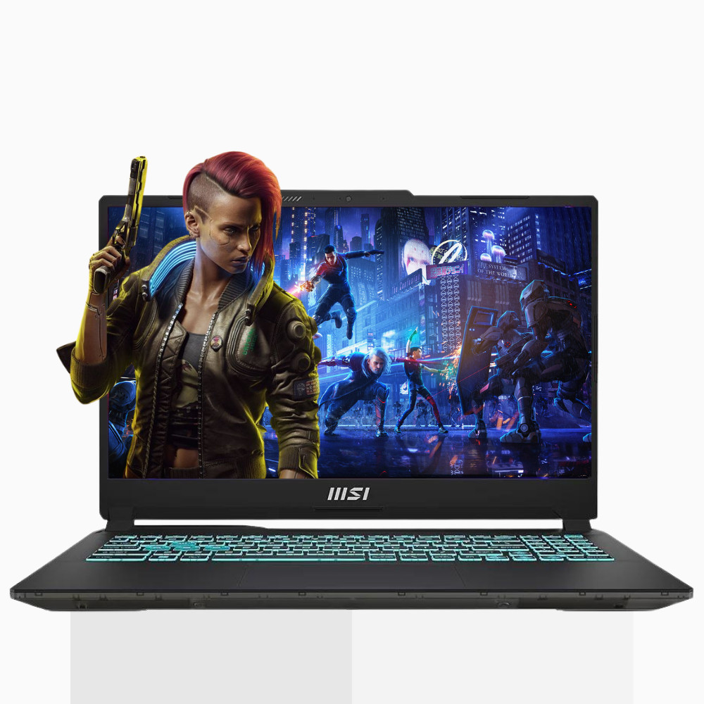 Laptop MSI Gaming Cyborg 15 (A13UC-861VN) (i5-13420H /16GB/512GB SSD/RTX 3050 4GB/ 15.6FHD 144Hz IPS/Win11/Đen) (2024)