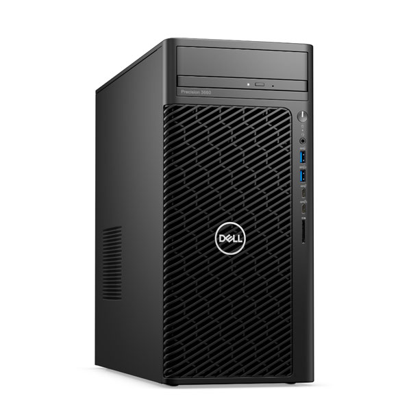 Máy Trạm Dell Precision 3660 Tower - New Chính Hãng ( i5-13500 | 8GB DDR5 | SSD 256GB_ 1TB HDD| NVIDIA T400 | DVDRW | KB_M | 300w | Ubuntu | 3Yr)