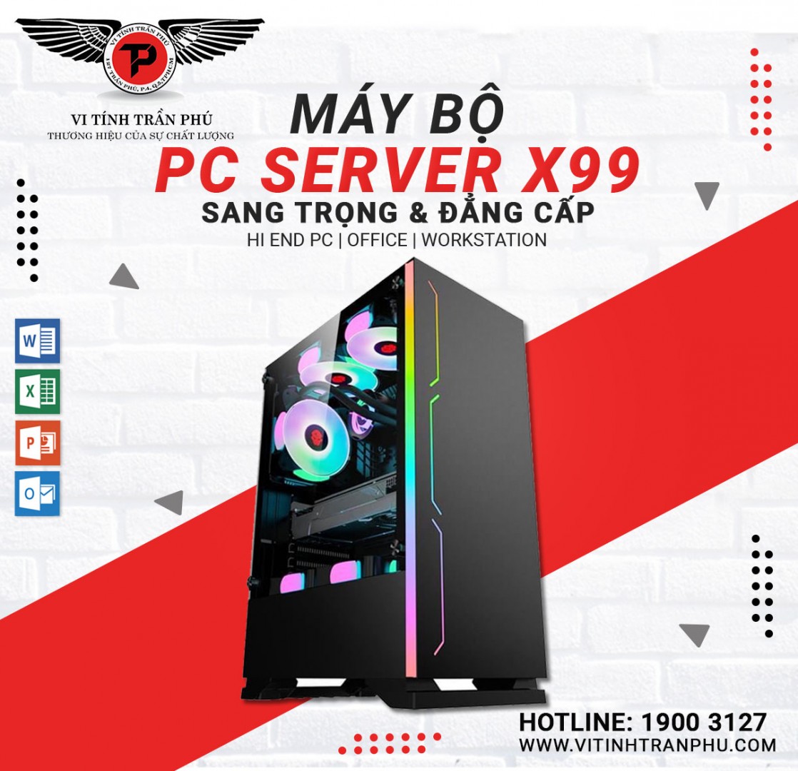 Server X99 - E5 2697v3/Quadro K2200 4GB/16G/SSD256GB/X99/400w