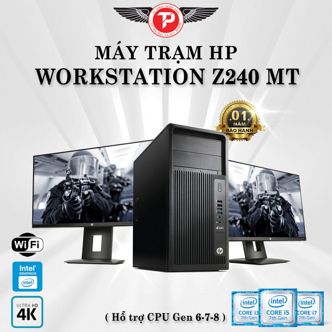 HP Workstation Z240 Lớn - CH3 Gen7